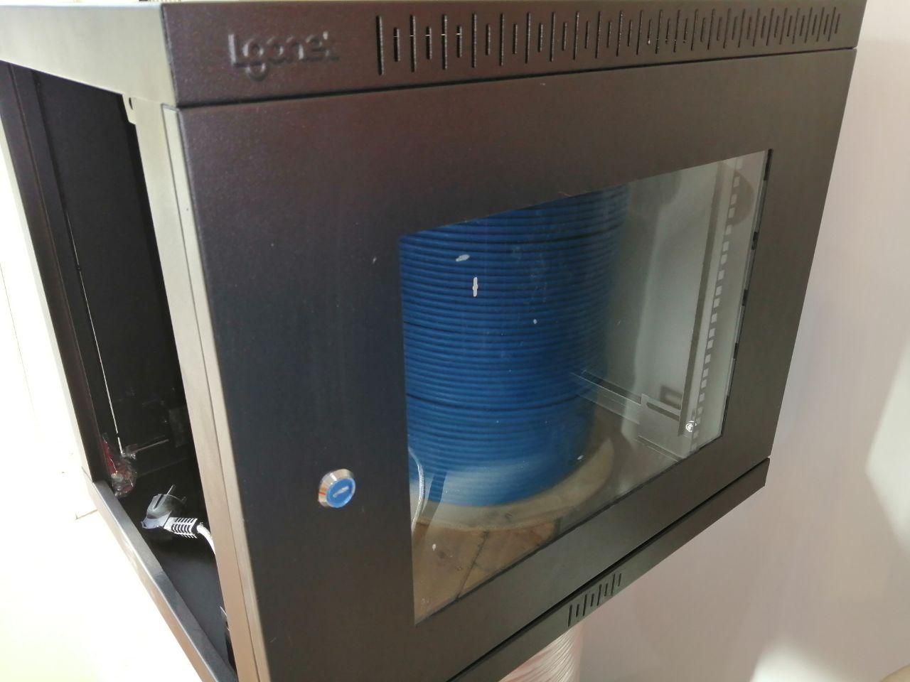 رک شبکه دیواری 8 یونیت عمق 60 الگونت|مودم و تجهیزات شبکه|تهران, میدان ولیعصر|دیوار