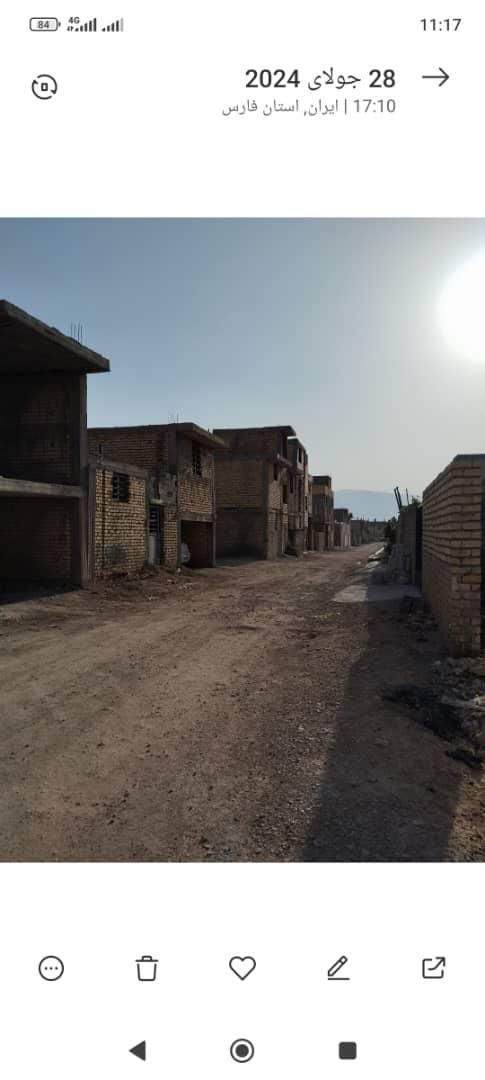 اسکلت  ویلایی ۱۲۰ متری ۲ خوابه تیون حومه شیراز|فروش خانه و ویلا|شیراز, بید زرد|دیوار