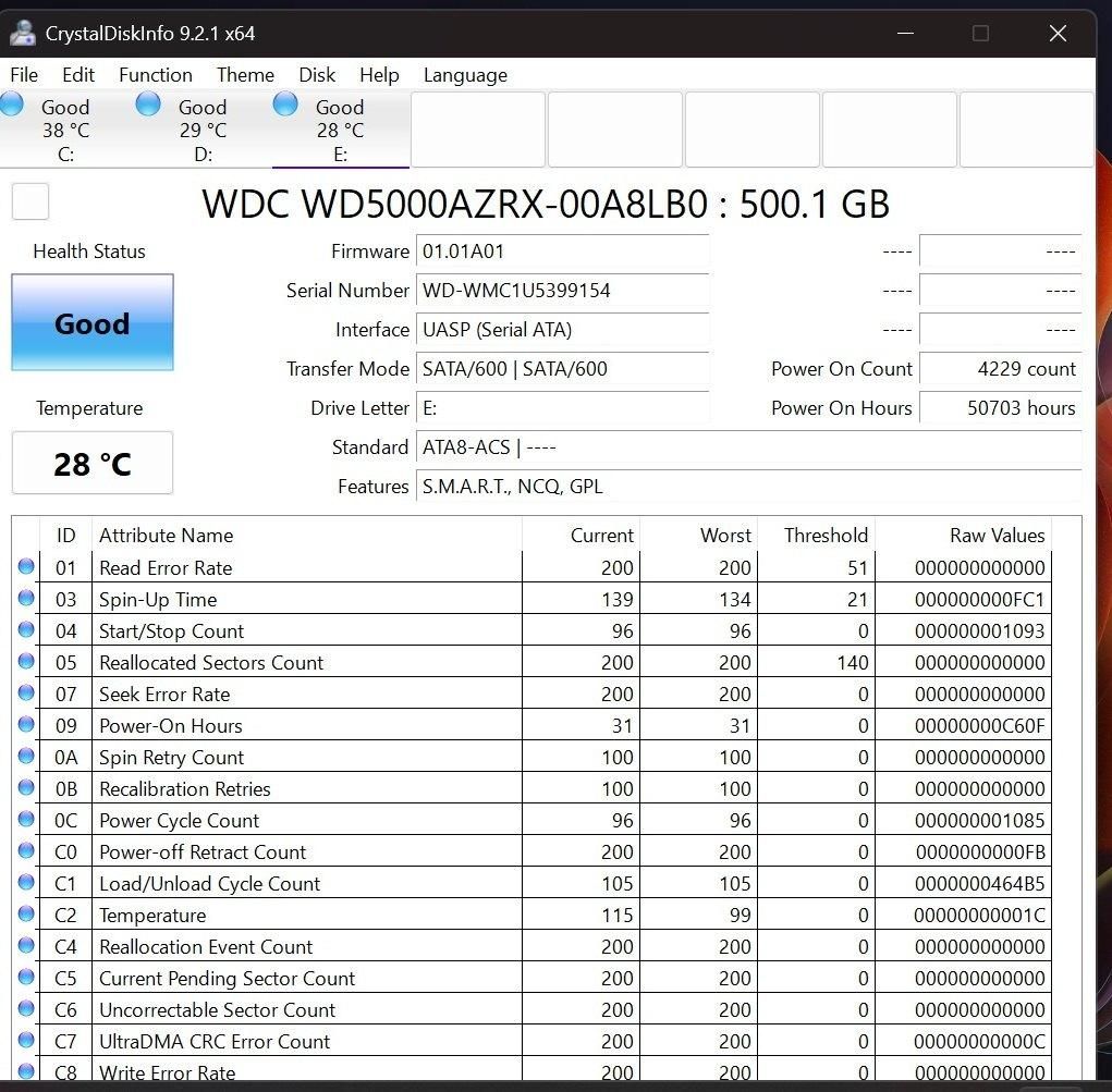 هارد WD 500GB Green|قطعات و لوازم جانبی رایانه|تهران, تهران‌نو|دیوار