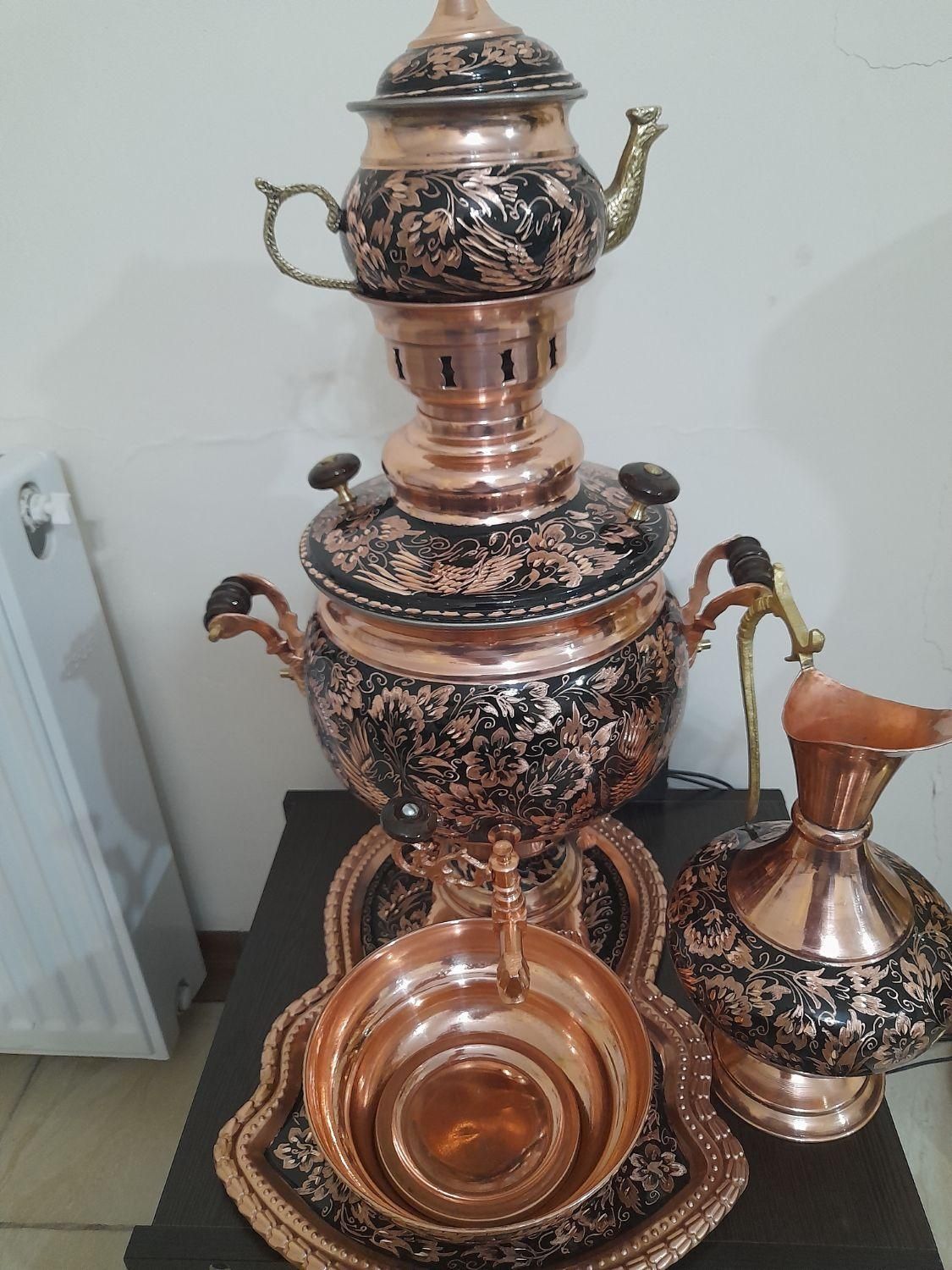 سماور۶لیتریمسیالماستراش|صنایع دستی و سایر لوازم تزئینی|محمدشهر, شهرک پیام (مهرالبرز)|دیوار