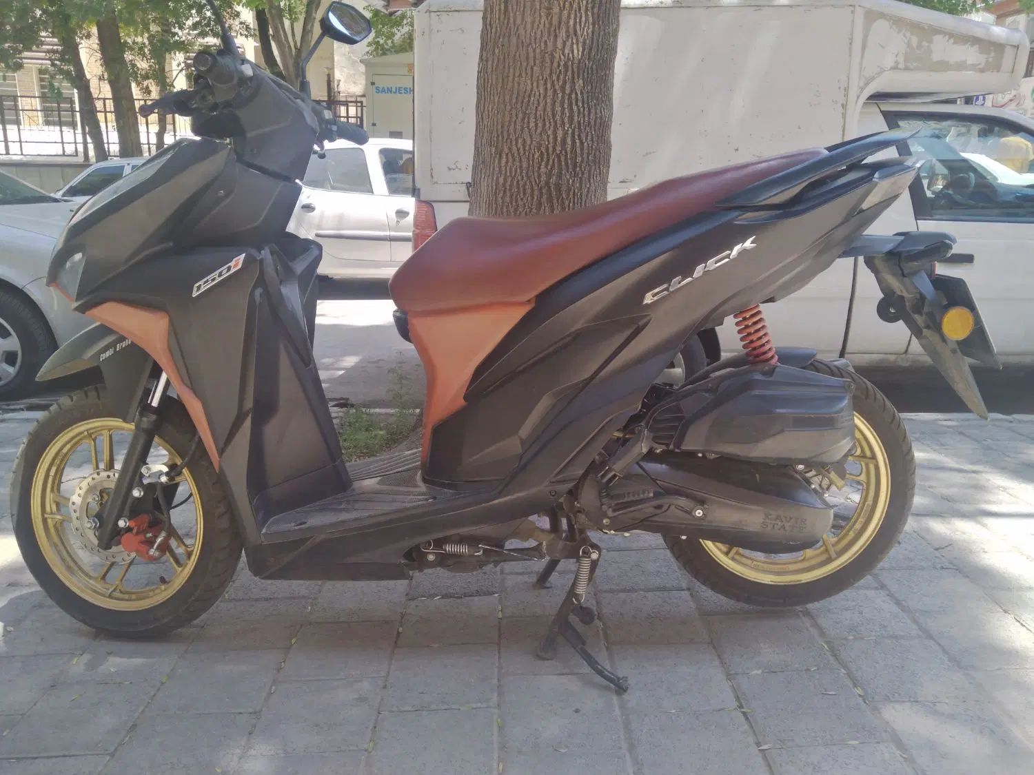 موتور کلیک s2کویر1400|موتورسیکلت|همدان, |دیوار