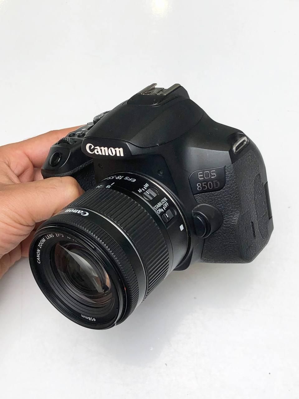 دوربین عکاسی Canon 850D lenz 18--55|دوربین عکاسی و فیلم‌برداری|اصفهان, خرم|دیوار