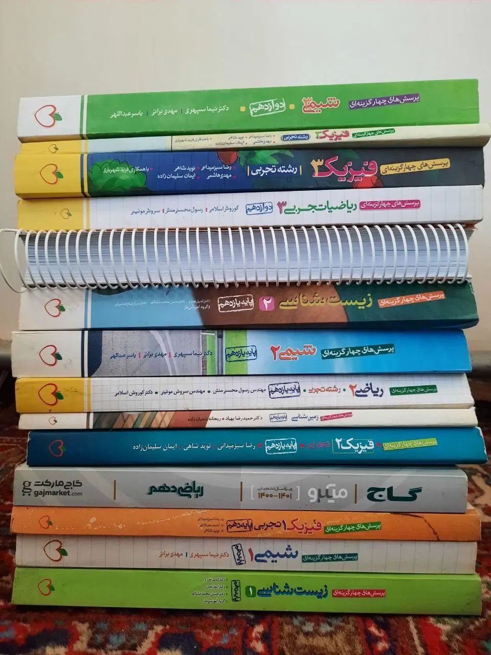 کتاب کمک درسی تستی رشته تجربی دهم تا دوازدهم|کتاب و مجله آموزشی|شاهین دژ, |دیوار