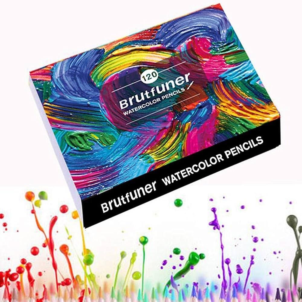 مجموعه مدادهای آبرنگ حرفه‌ای BRUTFUNER 120|لوازم التحریر|تهران, اکباتان|دیوار