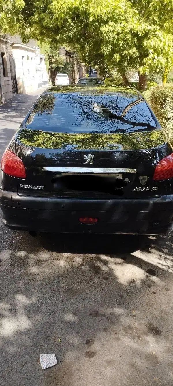 پژو ۲۰۶ آریان SD V9|خودرو سواری و وانت|تهران, فرمانیه|دیوار