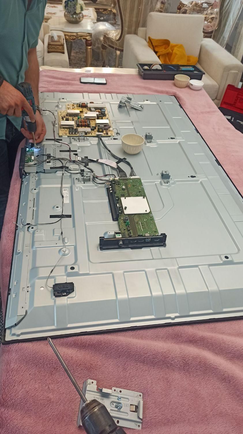 تعمیرات تعمیرکار تلویزیونLED LCD در منزل‌ درکنگان|خدمات پیشه و مهارت|بندر کنگان, |دیوار