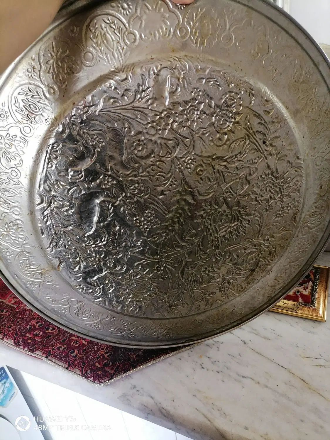 سینی قطر ۵۰|صنایع دستی و سایر لوازم تزئینی|تهران, نازی‌آباد|دیوار