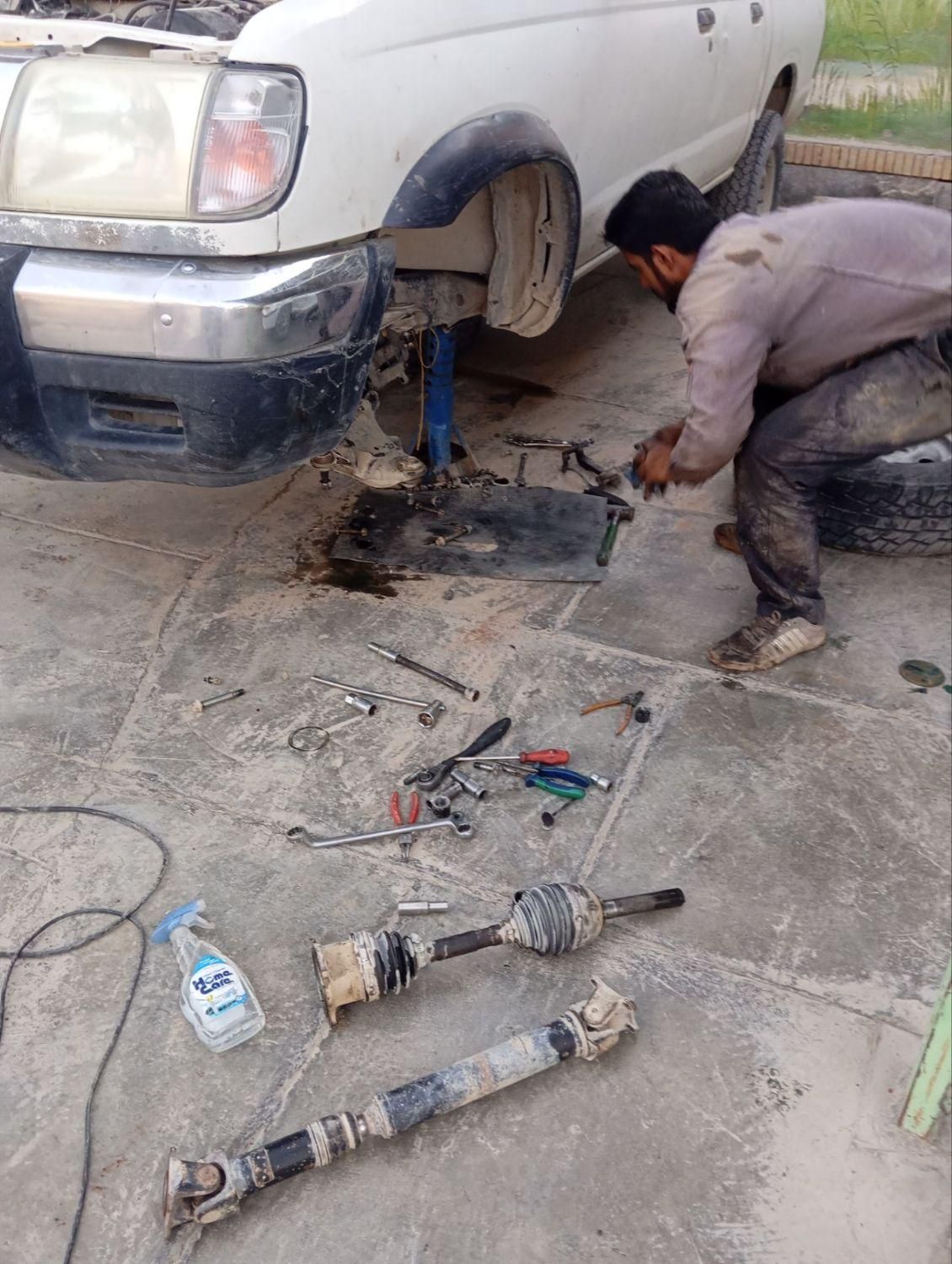 مکانیک سیار پیکاپ ریچ نیسان مزدا برلیانس پژو پراید|خدمات موتور و ماشین|زابل, |دیوار