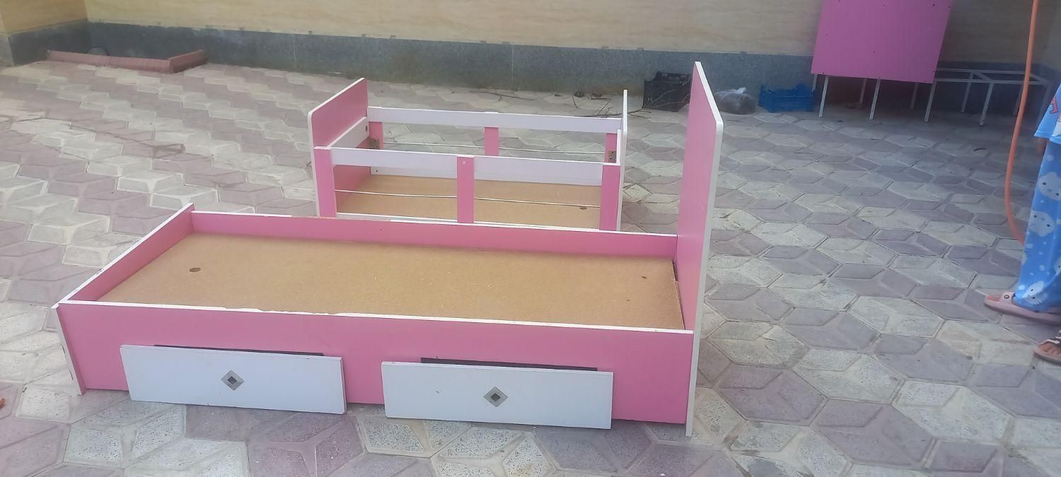 کمد و تختخواب بچه گانه و نوجوان|تخت و سرویس خواب|بناب, |دیوار