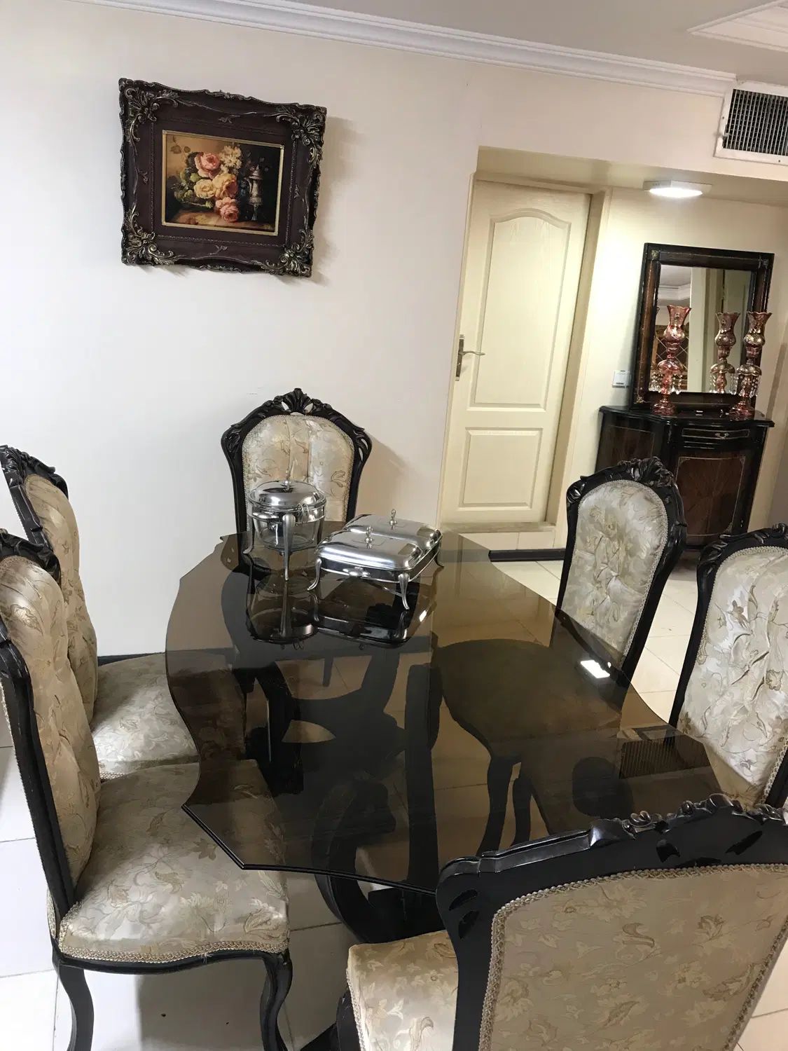 مبل ال به همراه مبل ۷ نفره و نهار خوری ۶ نفره|مبلمان خانگی و میز عسلی|تهران, مهرآباد|دیوار