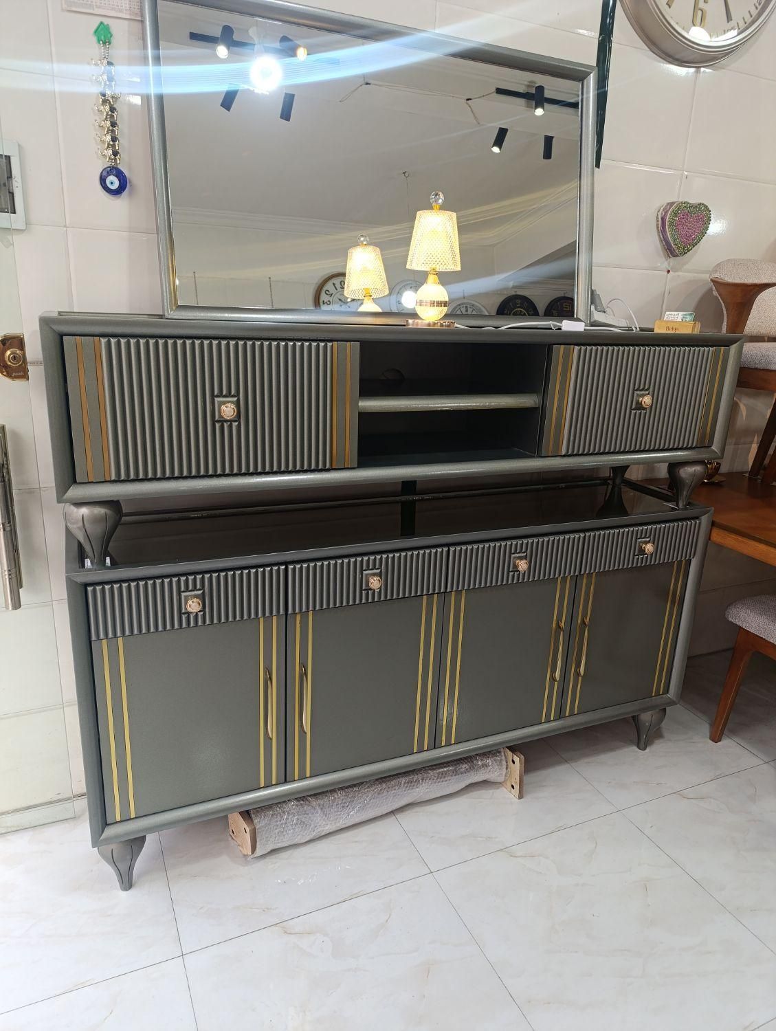 ست آینه کنسول ونوس|بوفه، ویترین، کنسول|ارومیه, |دیوار