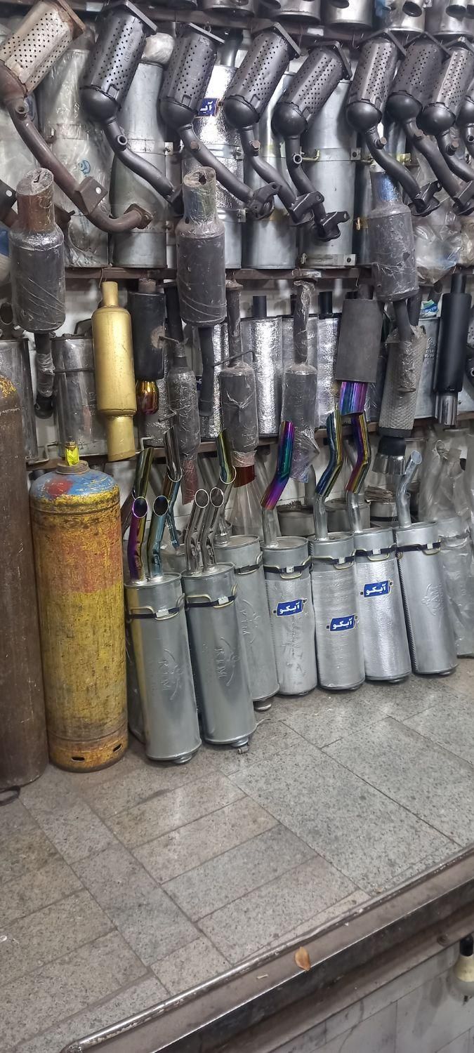 انواع اگزوزوکاتالیزور ایرانی و خارجی|قطعات یدکی و لوازم جانبی|قزوین, |دیوار