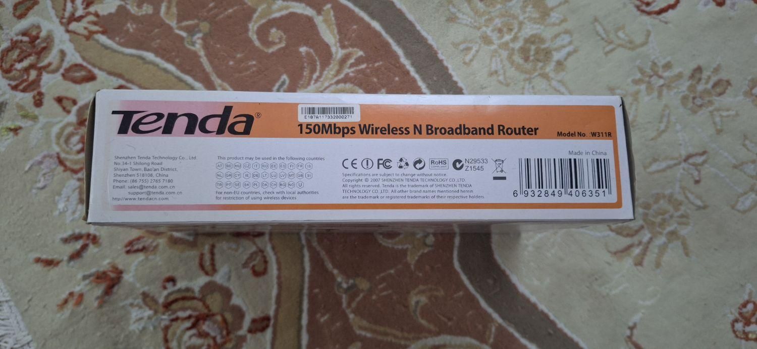 روتر مارک تندا با کیفیت عالی|مودم و تجهیزات شبکه|تهران, شهرک شهید باقری|دیوار