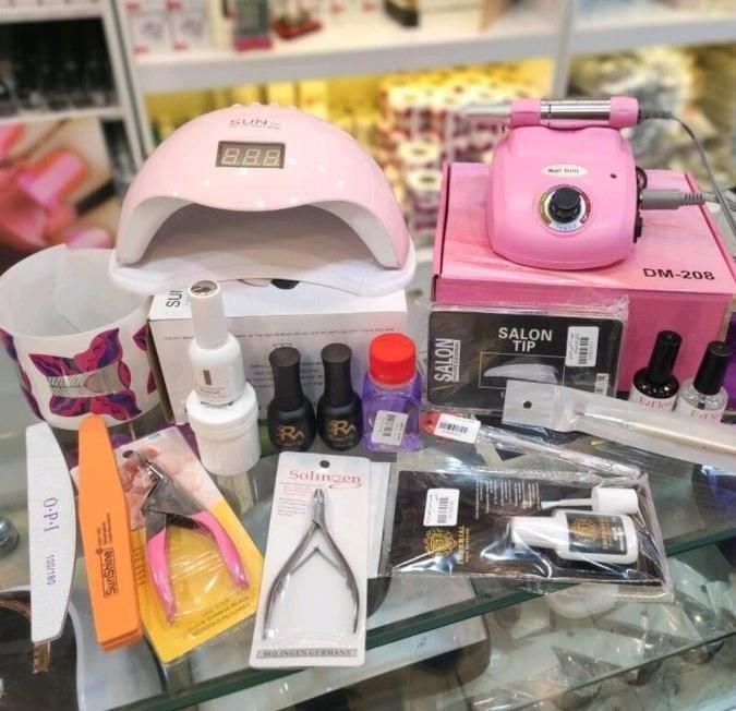 پک کامل وسایل کاشت ناخن بصرفه|آرایشی، بهداشتی، درمانی|بوشهر, |دیوار