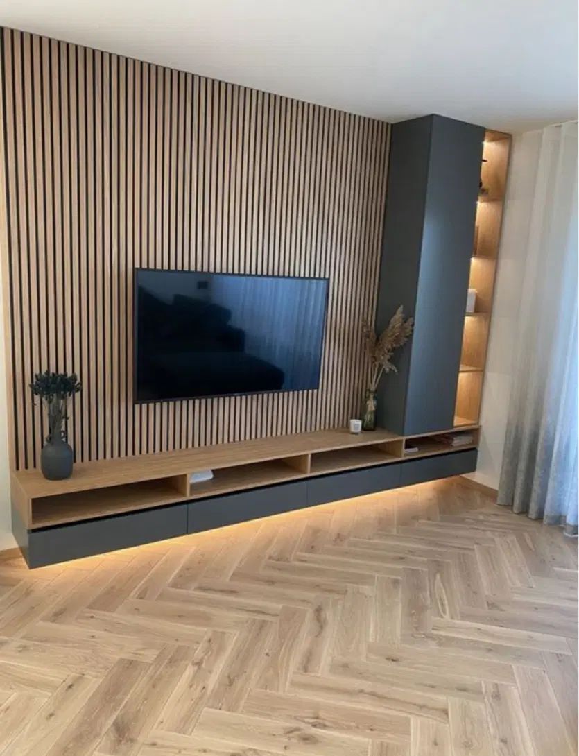 طراحی و ساخت انواع TV Wall|میز تلویزیون|تهران, نیلوفر|دیوار