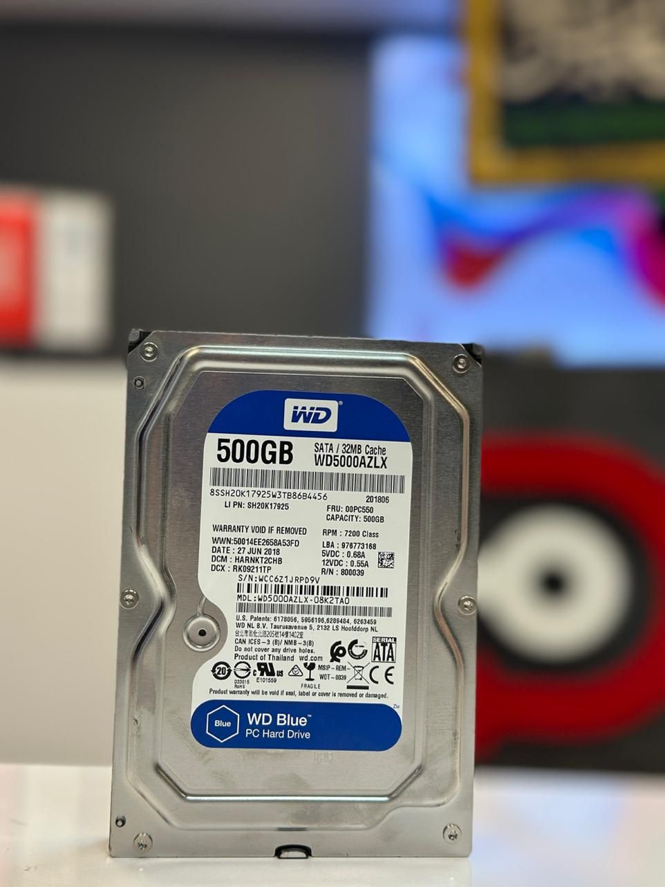 هارد وسترن دیجیتال آبی HDD|قطعات و لوازم جانبی رایانه|مشهد, سعد آباد|دیوار