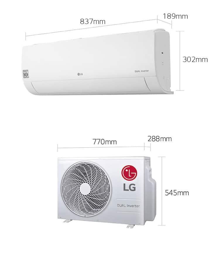 کولرگازی الجی ۲۴ هزار دوال اینورتر|کولر گازی و فن‌کوئل|تهران, امین حضور|دیوار