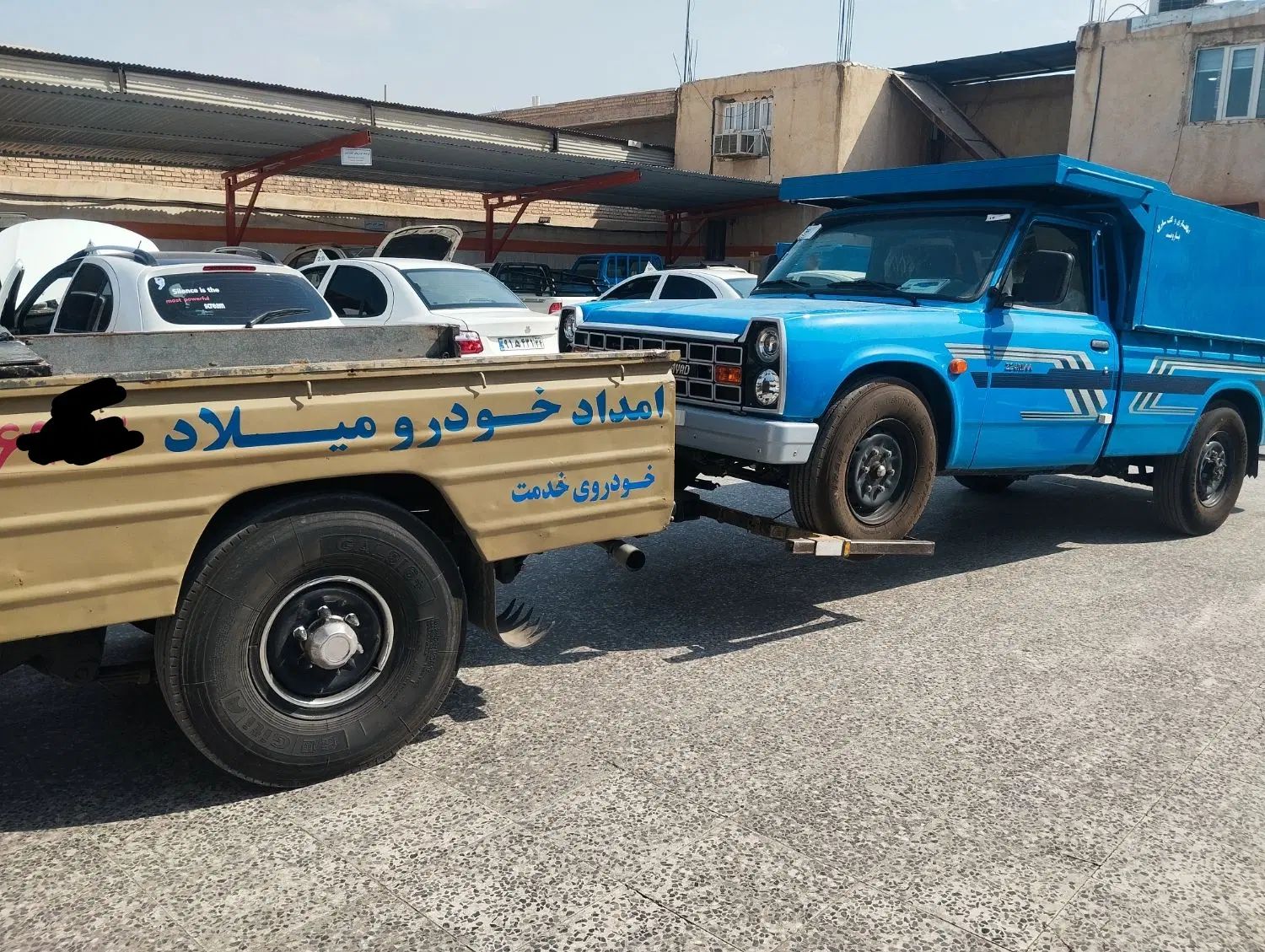 یدک کش چرخگیرشبانه روزی|خدمات حمل و نقل|شوشتر, |دیوار