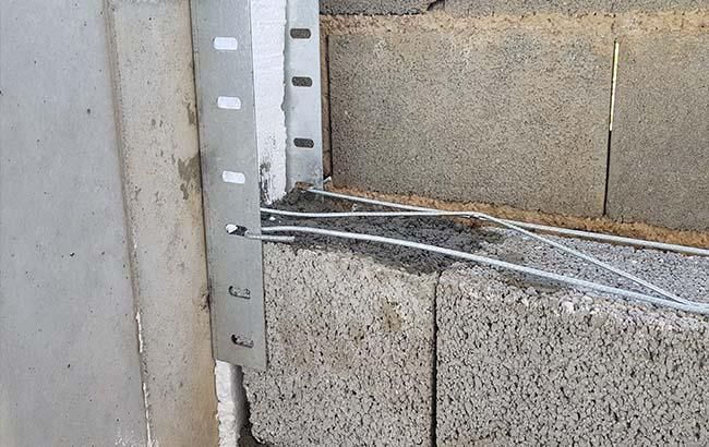 میلگرد بستربه جای نبشی کشی//والپست//ناودونی منقطع|عمدهفروشی|بافت, |دیوار