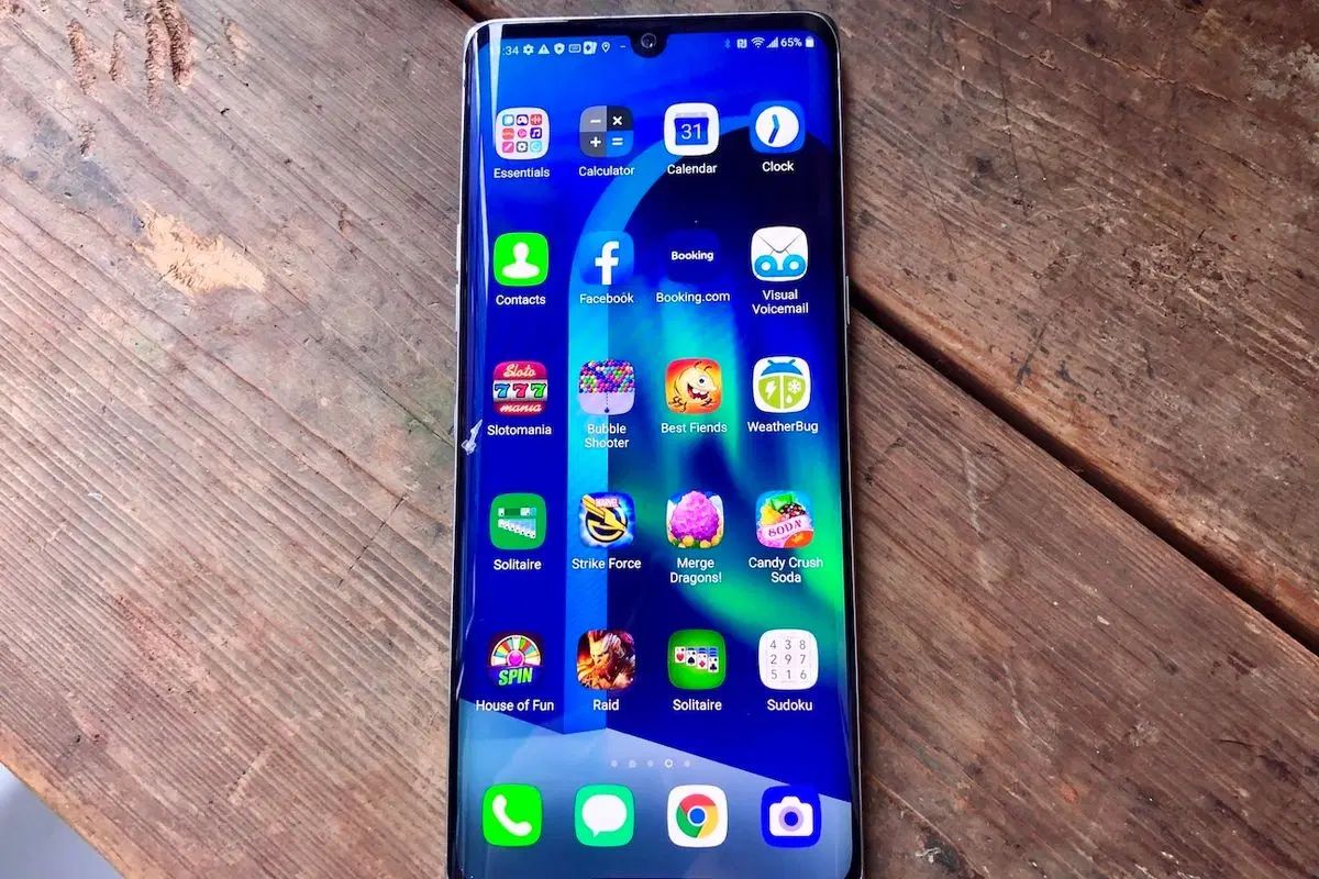 گوشی LG مدل Velvet با حافظه 128 گیگابایت|موبایل|کرمانشاه, |دیوار