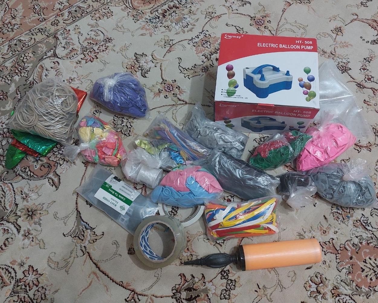 پمپ برقی و پمپ دستی بادکنک نو نو|اسباب‌بازی بچه|تهران, شهید آوینی|دیوار