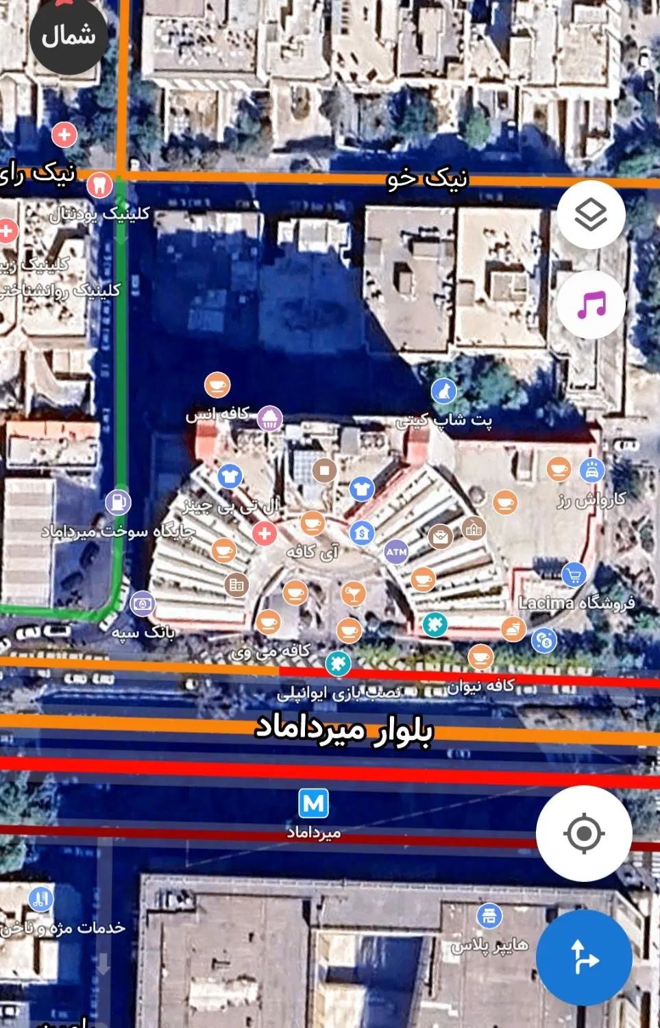 مغازه رز میرداماد.|فروش مغازه و غرفه|تهران, میرداماد|دیوار