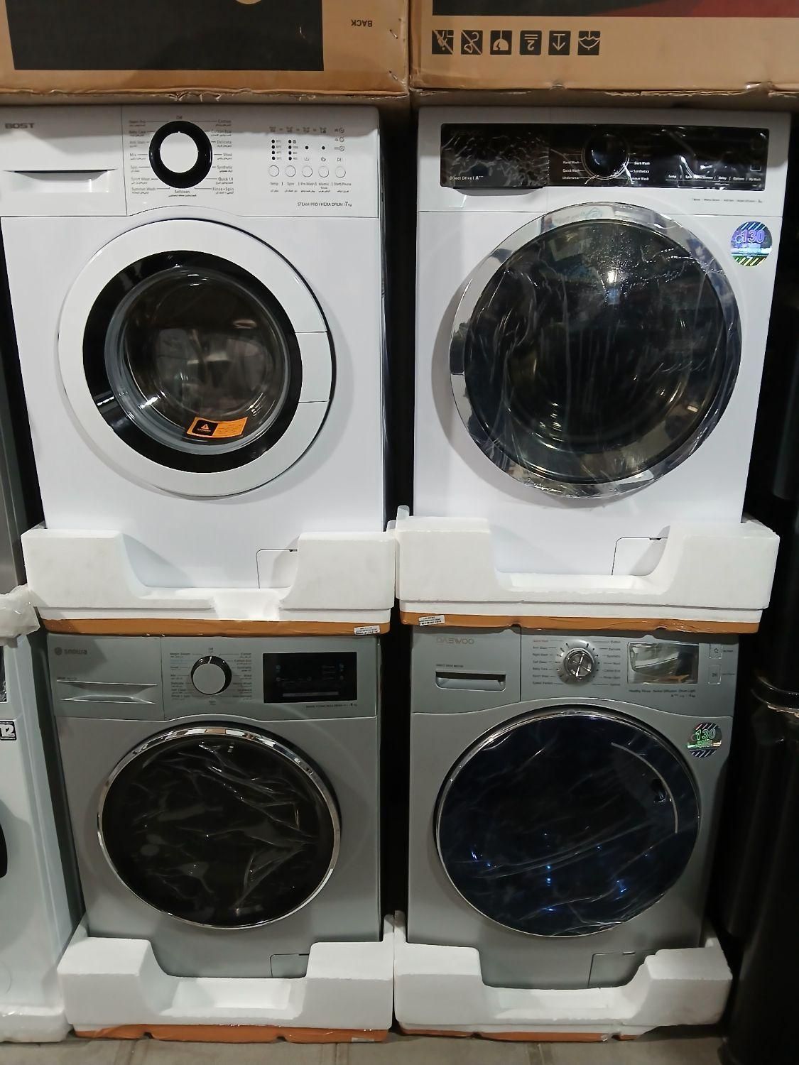 لباسشویی دوو Daewoo گیربکسی 8کیلو 1400دورگارانتی|ماشین لباسشویی و خشک‌کن لباس|مشهد, طلاب|دیوار