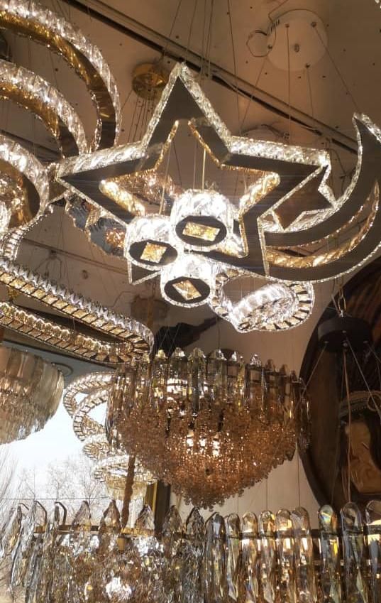 لوستر کد 6509|لوستر و چراغ آویز|رشت, معلم|دیوار