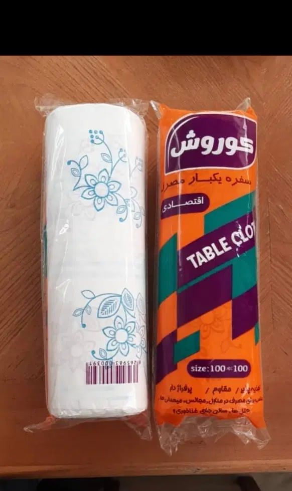 سفره یکبار مصرف زیر قیمت بازار|ظروف نگهدارنده، پلاستیکی، یک‌بارمصرف|تهران, شهران جنوبی|دیوار