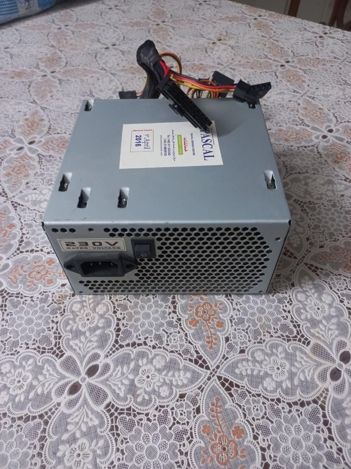 پاور کامپیوتر PASCAL 300W|قطعات و لوازم جانبی رایانه|اراک, |دیوار