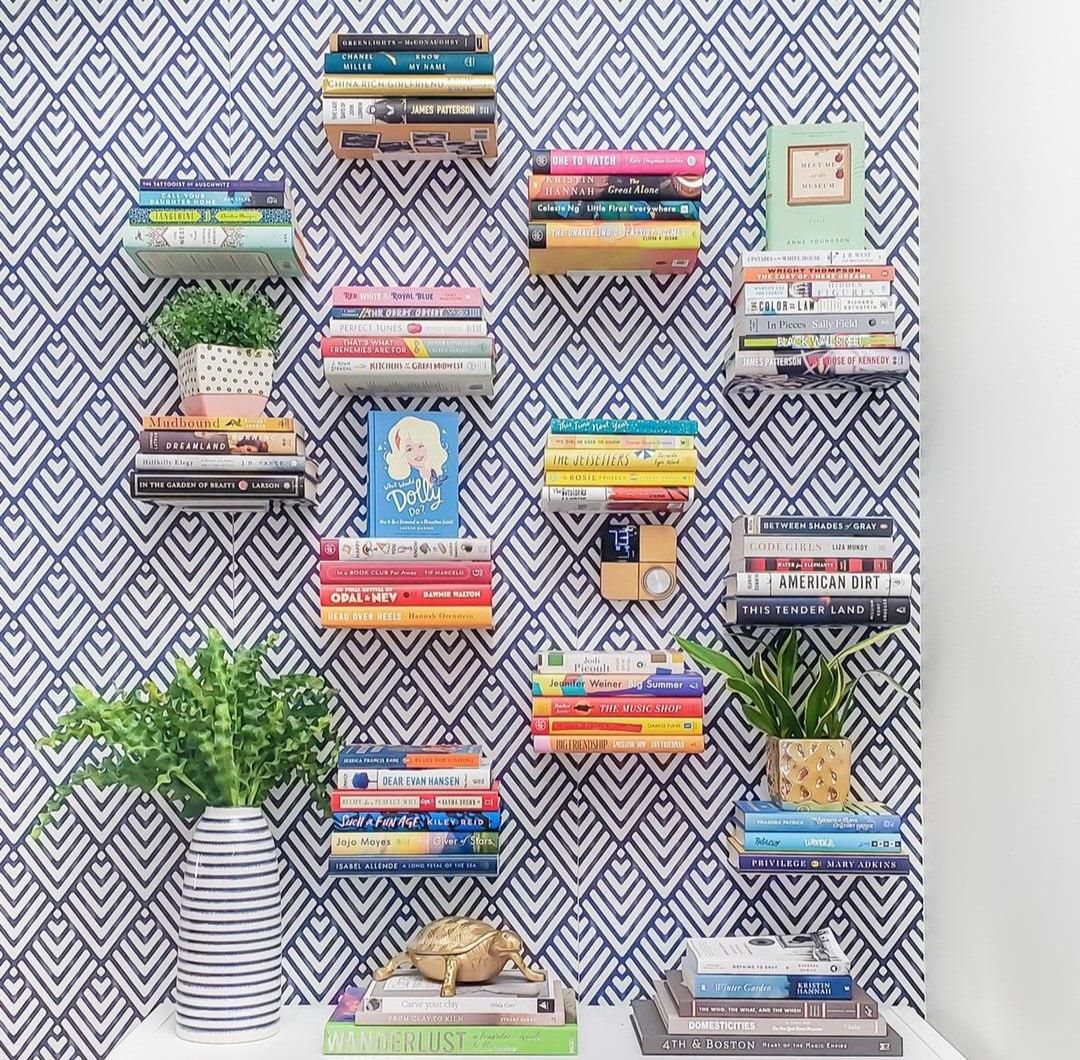 استند نامرئی کتاب و گلدان|کتابخانه، شلف، قفسههای دیواری|تهران, ارامنه|دیوار