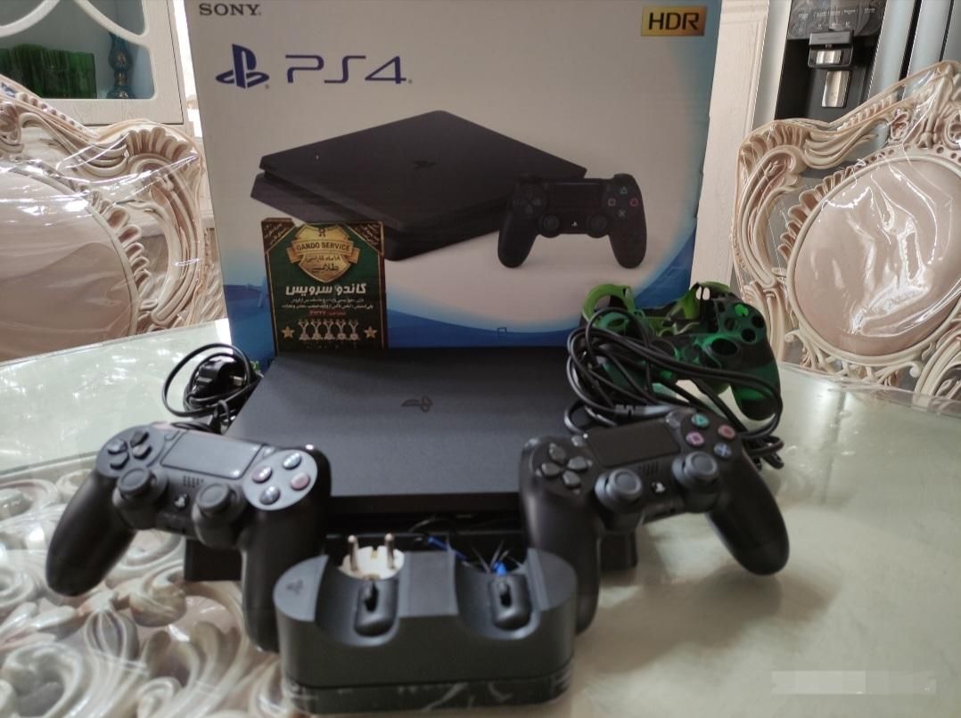 کنسول PS4 اسلیم 1TB کپی خور|کنسول، بازی ویدئویی و آنلاین|تهران, شهرک کیانشهر|دیوار