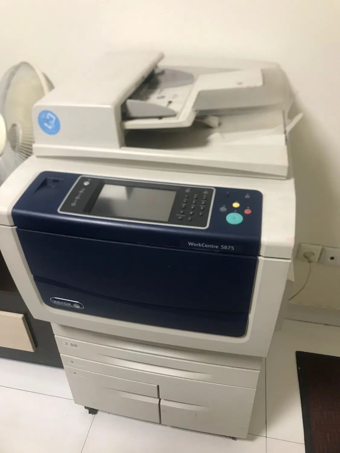 دستگاه فتوکپی زیراکس xerox 5875|پرینتر، اسکنر، کپی، فکس|تهران, خواجه نصیر طوسی|دیوار