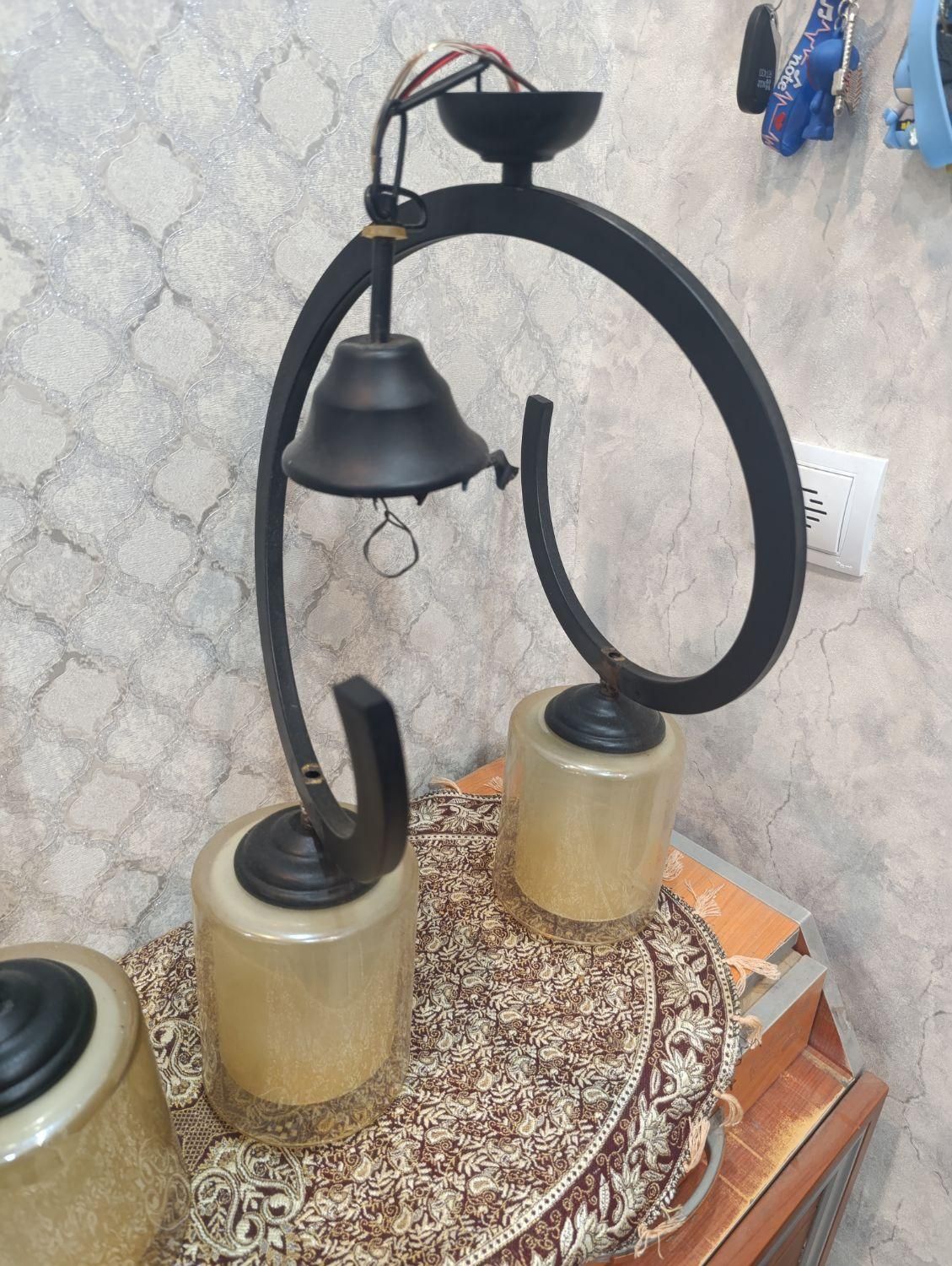لوستر مدرن|لوستر و چراغ آویز|دزفول, |دیوار