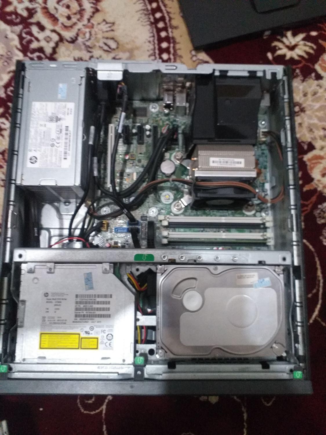 کیس hp بدون خط خش سالم|رایانه رومیزی|دزفول, |دیوار