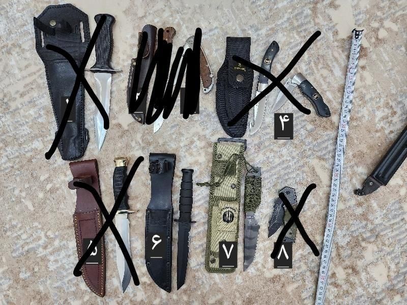 کارد چاقو شکاری کمپینگ و کوهنوردی دستساز اورجینال|کوهنوردی و کمپینگ|تهران, نارمک|دیوار