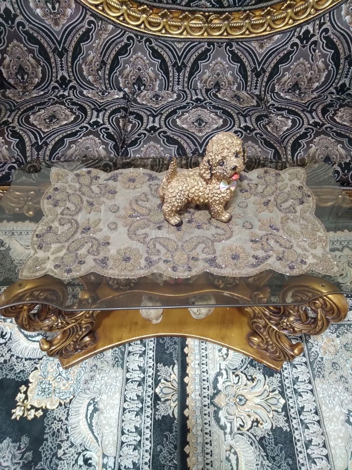 مبل سلطنتی ۹نفره|مبلمان خانگی و میز عسلی|تهران, هاشم‌آباد|دیوار