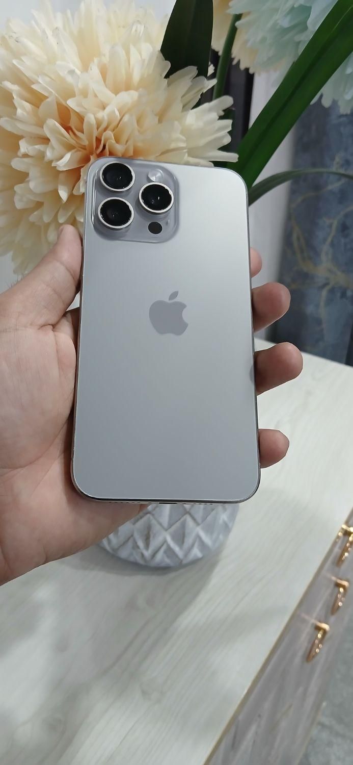 اپل iPhone 15 Pro Max با حافظهٔ ۲۵۶ گیگابایت|موبایل|بهبهان, |دیوار