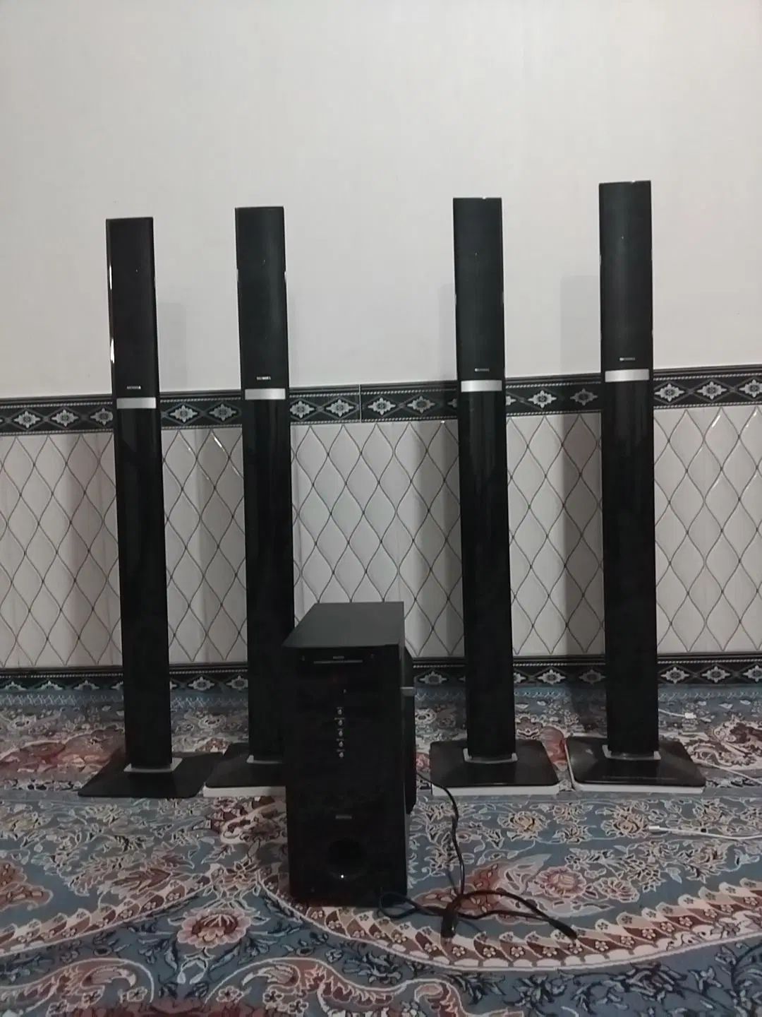 فروش چهار عدد باند سینما خانگی در حدنوبه قیمت مفت|سیستم صوتی خانگی|میاندوآب, |دیوار