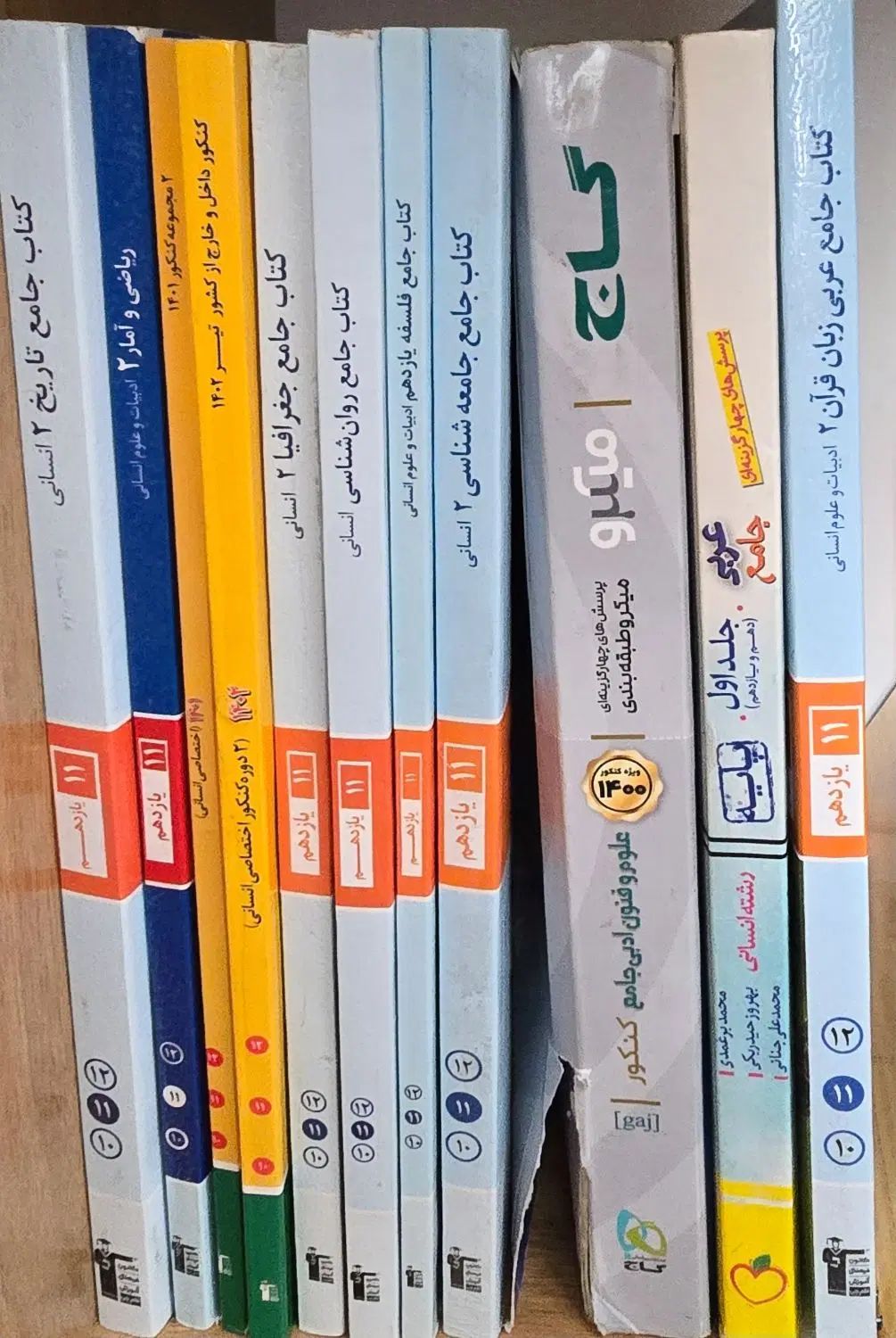 کارکرده کتاب کنکوری دسته دوم|کتاب و مجله آموزشی|تهران, زعفرانیه|دیوار