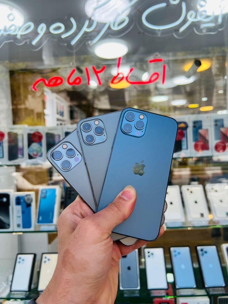 اپل iPhone 12 Pro با حافظهٔ ۲۵۶ گیگابایت|موبایل|رشت, بازار|دیوار