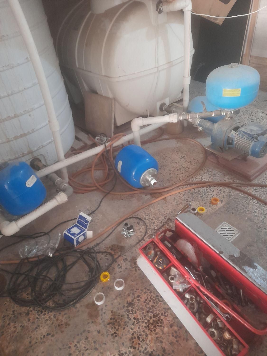 نصب و تعمیر پمپ اب و تصفیه اب لوله کشی کل اهواز|خدمات پیشه و مهارت|اهواز, کوروش|دیوار