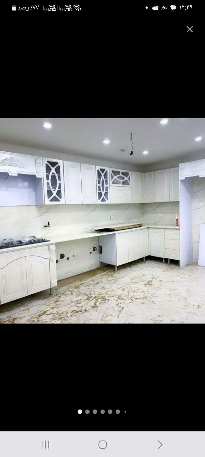 کابینت ویترین دار دکوری دار (کد1205)|مصالح و تجهیزات ساختمان|کوچصفهان, |دیوار