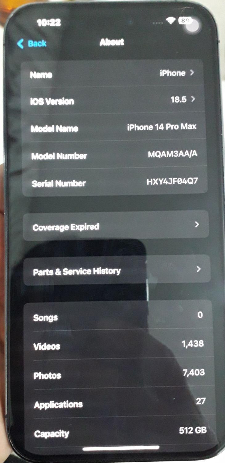 اپل iphone 14 Pro Max با حافظهٔ ۵۱۲ گیگابایت|موبایل|لار, |دیوار