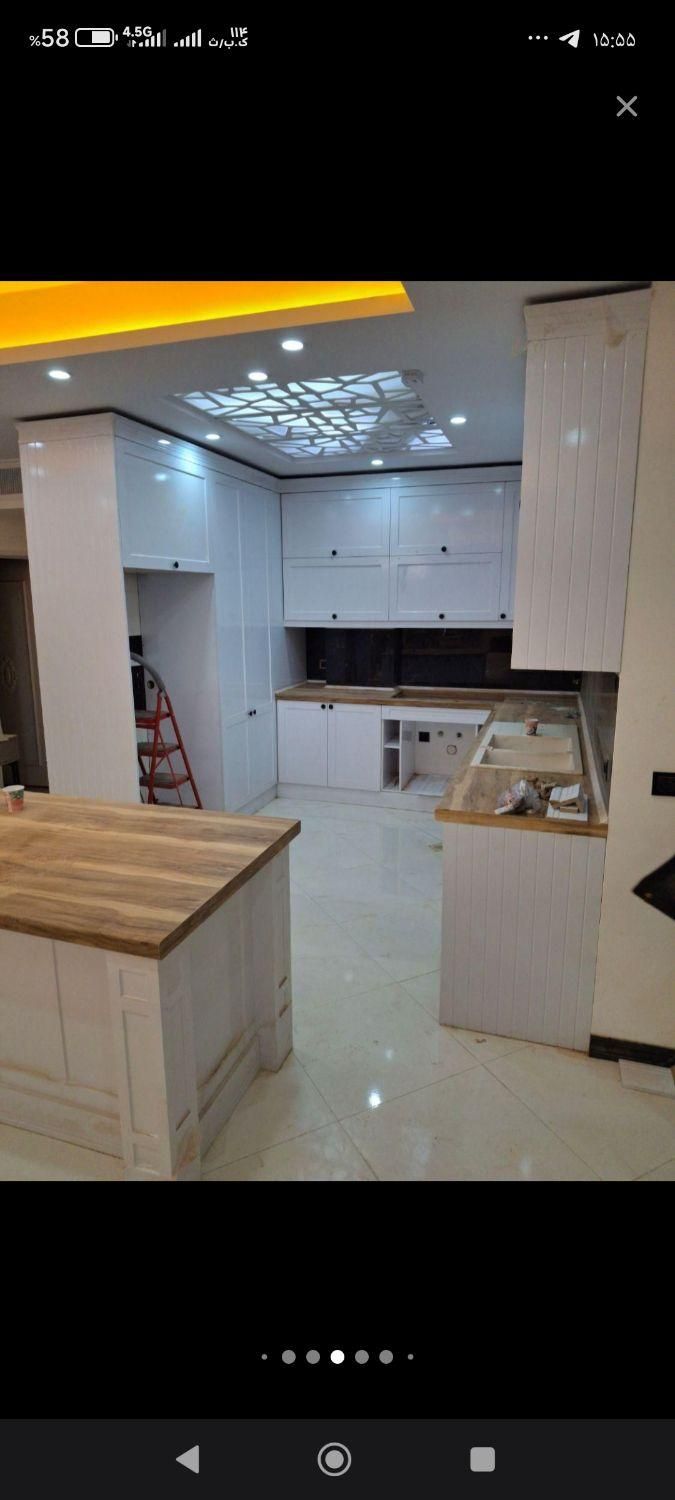 نوسازی کابینت با برچسب های ضدخش و ضدآب|خدمات پیشه و مهارت|کرج, کوی کارمندان جنوبی|دیوار