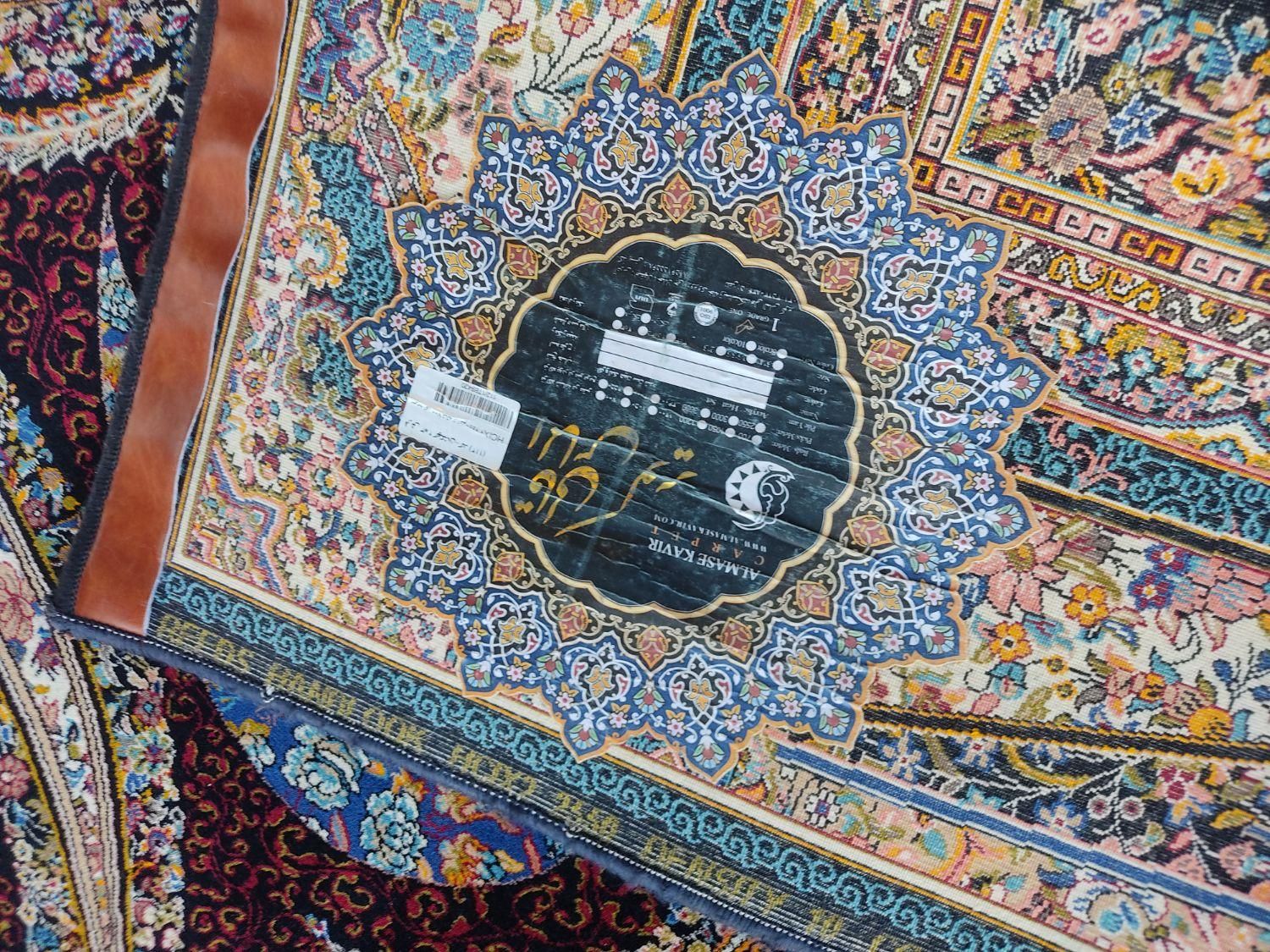 یک جفت فرش 6متری 700شانه در حد نو|فرش|مبارکه, |دیوار