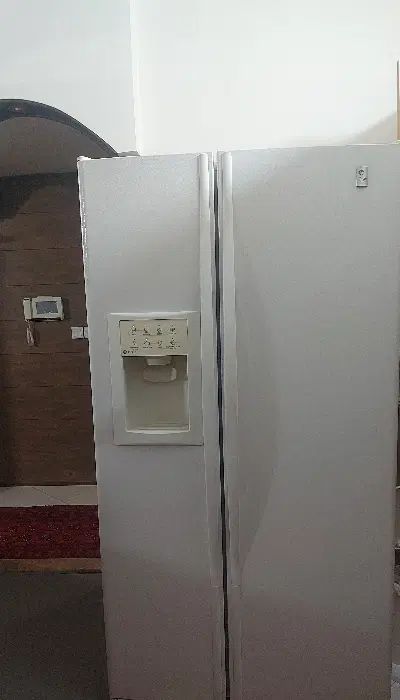 یخچال ساید بای ساید جنرال الکتریک مدلPSE25NGTCWW|یخچال و فریزر|مشهد, ده دی|دیوار