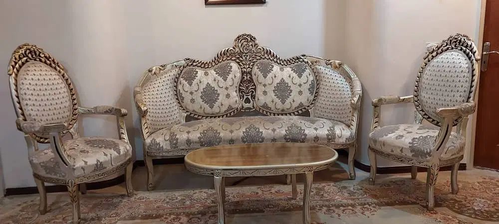 میل ۹ نفرهسلطنتی|مبلمان خانگی و میز عسلی|تهران, زمزم|دیوار