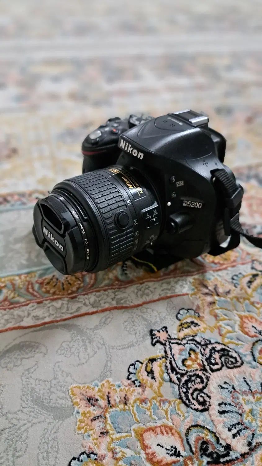 دوربین nikon/مدل5200/درحد نو|دوربین عکاسی و فیلم‌برداری|تهران, افسریه جنوبی|دیوار