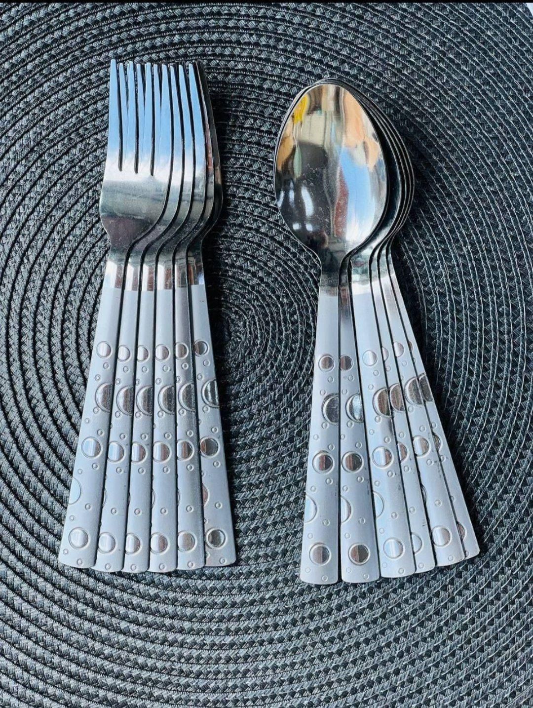 قاشق چنگال استیل ضخیم قیمت مناسب وارداتی|ظروف سرو و پذیرایی|مشهد, رضاییه|دیوار